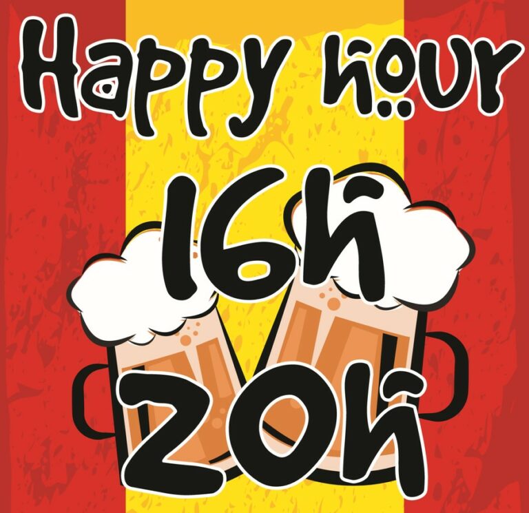 Happy Hours espagnol tous les jours aux Piétons !